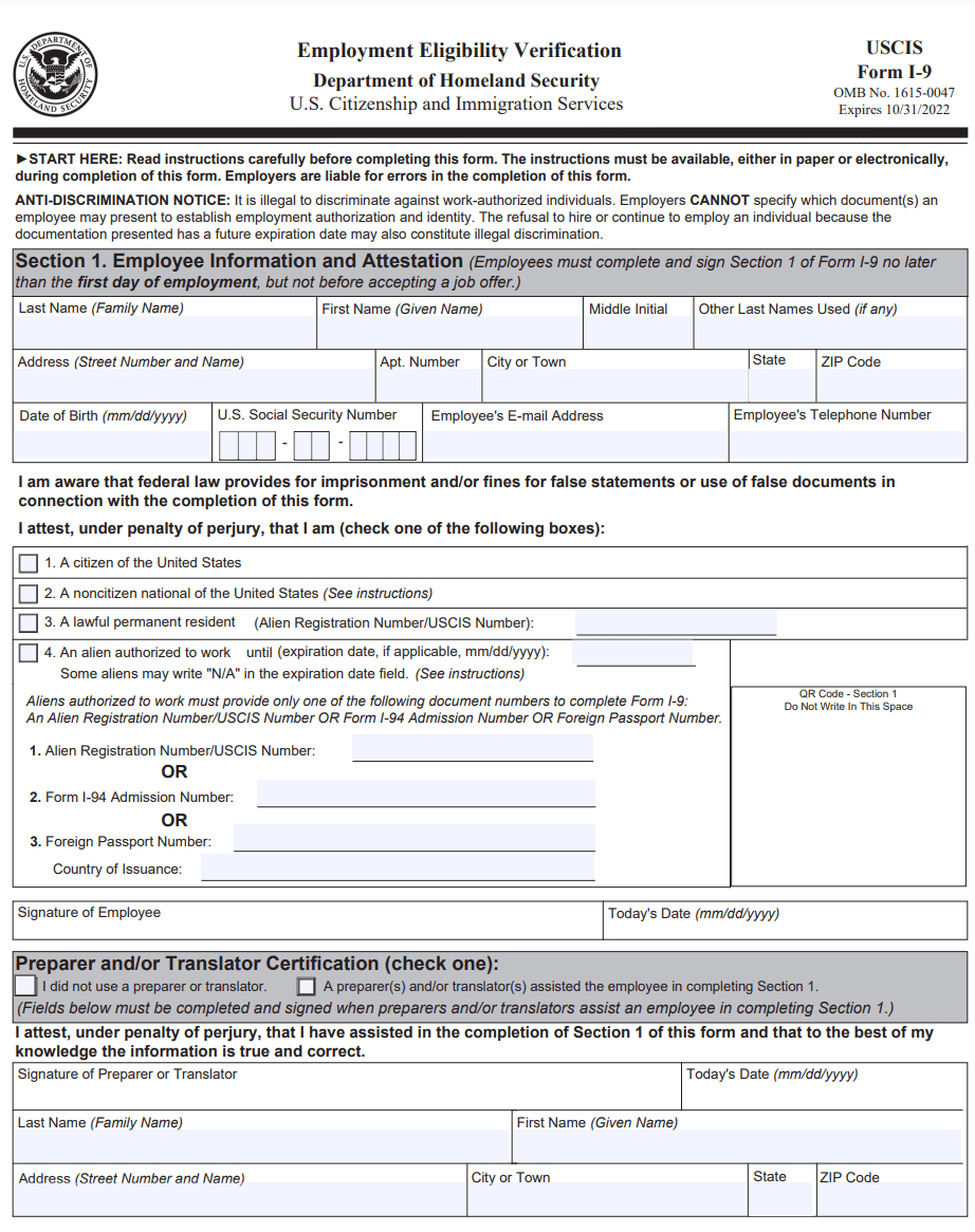 I-9 Tax Form Demystified: Verify Employment Eligibility in What Is An Irs I9 Form