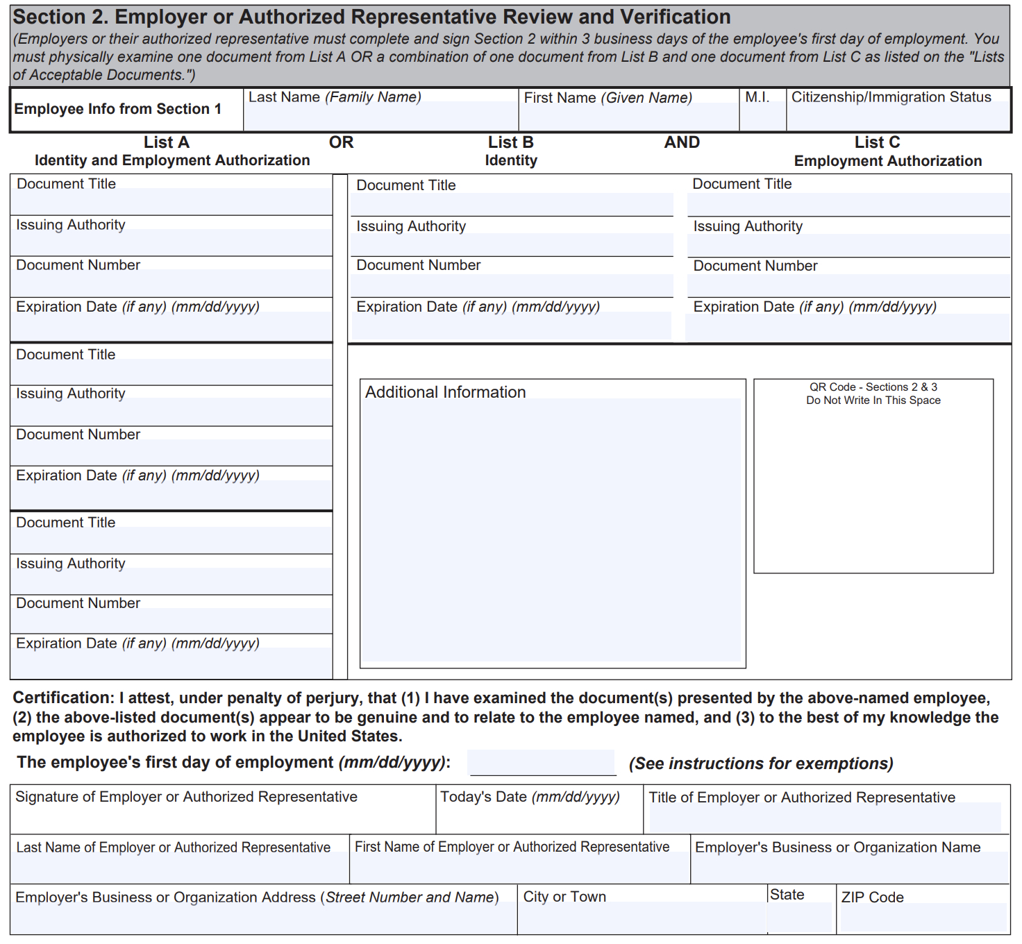 What Is Form I-9? in What Is An Irs I9 Form